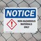 Signmission Non-Hazardous Materials Only OSHA Notice Sign, Plastic, 10in W x 7in L, 2PK OS-2PACK-NS-P-710-L-15071 - alternate 6